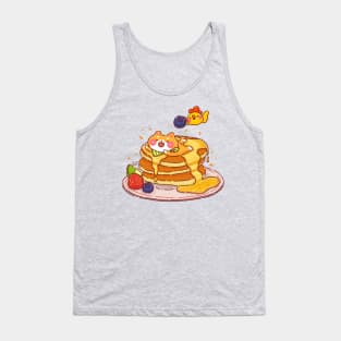 Shiba Inu Pancake Tank Top